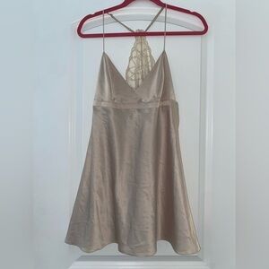 Flora Nikrooz// Satin Lace Chemise Nightgown